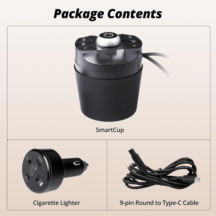Zigarettenanzünder-Adapter für P9-Serie mit 20W PD3.0 - bis zu 64,7% Rabatt