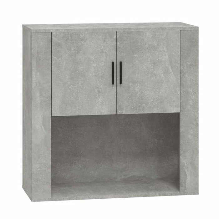 Vidaxl Moderner Wandschrank Betongrau 80x33x80 cm - Jetzt bis zu 83% sparen!