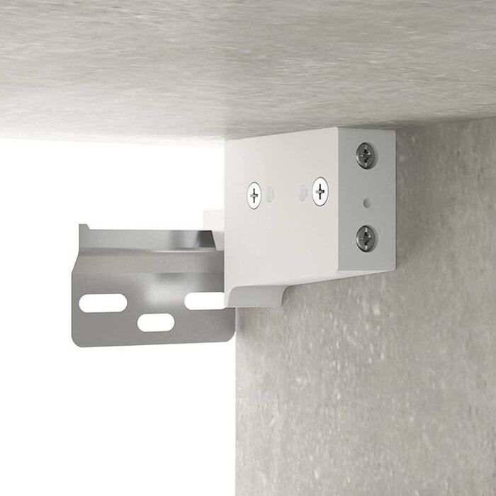 Vidaxl Moderner Wandschrank Betongrau 80x33x80 cm - Jetzt bis zu 83% sparen!