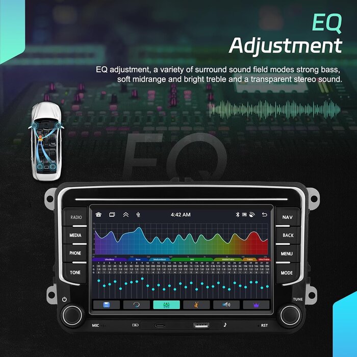 Android Autoradio 7 Zoll VW/Skoda/Seat - bis zu 61,5% günstiger!