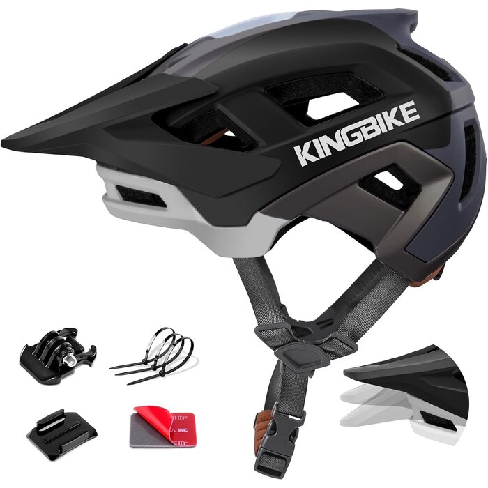 E-MTB Helm NTA-8776 für 45 km/h - Grau-Rosa - Bis zu 49,1% günstiger