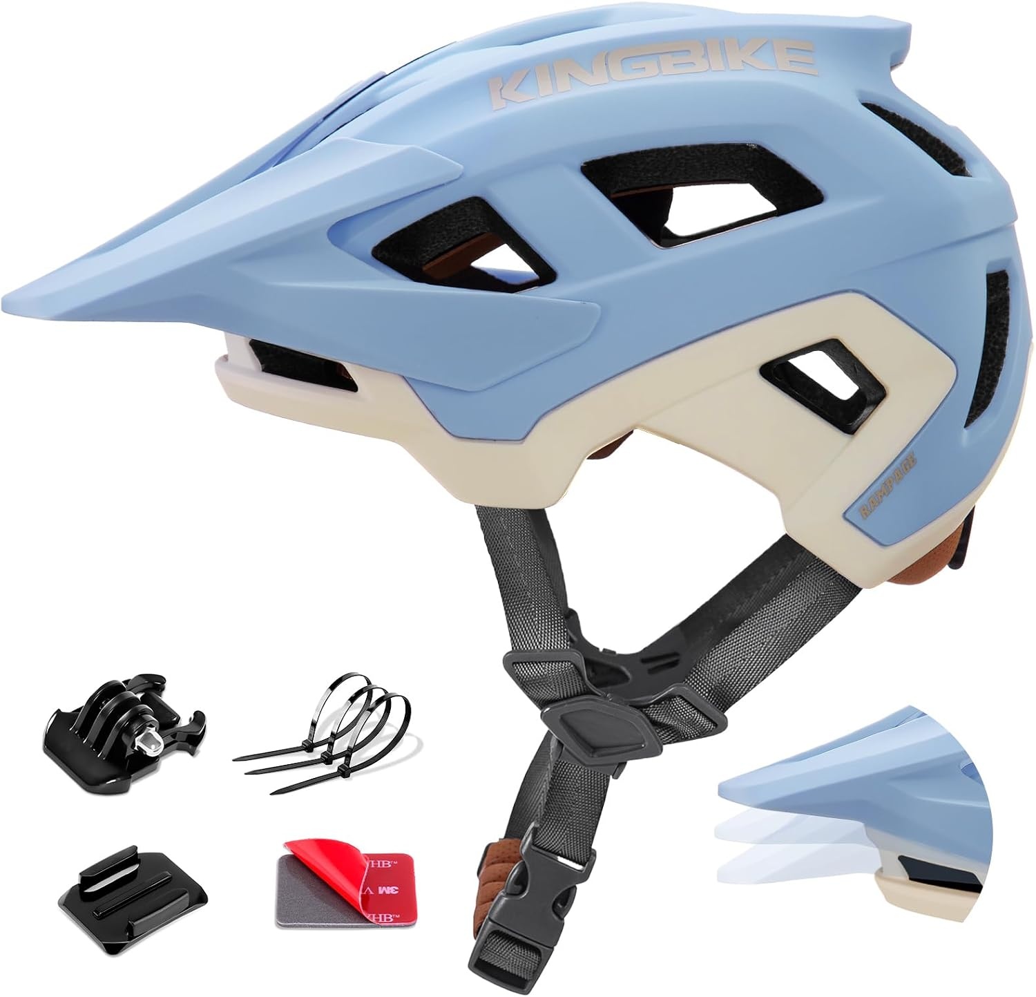 E-MTB Helm NTA-8776 für 45 km/h - Grau-Rosa - Bis zu 49,1% günstiger