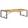 Massiver Couchtisch Mangoholz Industrial 140x70cm - bis zu 61,7% Rabatt