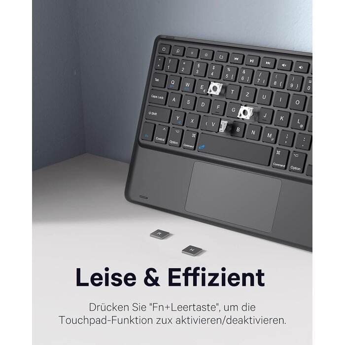 Tastatur-Hülle für Samsung Galaxy Tab S9 - QWERTZ - bis zu 48,9% Rabatt
