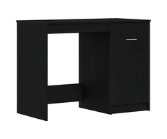 Vidaxl Minimalistischer Schreibtisch Schwarze Eiche, 100x50cm - bis zu 62,8% günstiger
