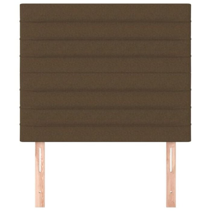 2er-Set Bettkopfteil Dunkelbraun 90cm - bis zu 56,9% Rabatt