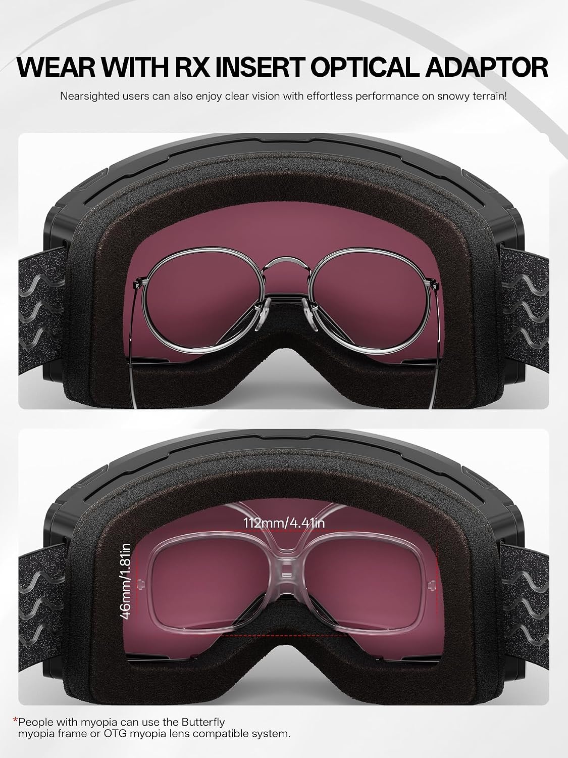 Photochromatische Skibrille für Erwachsene & Jugendliche - bis zu 54,9% Rabatt