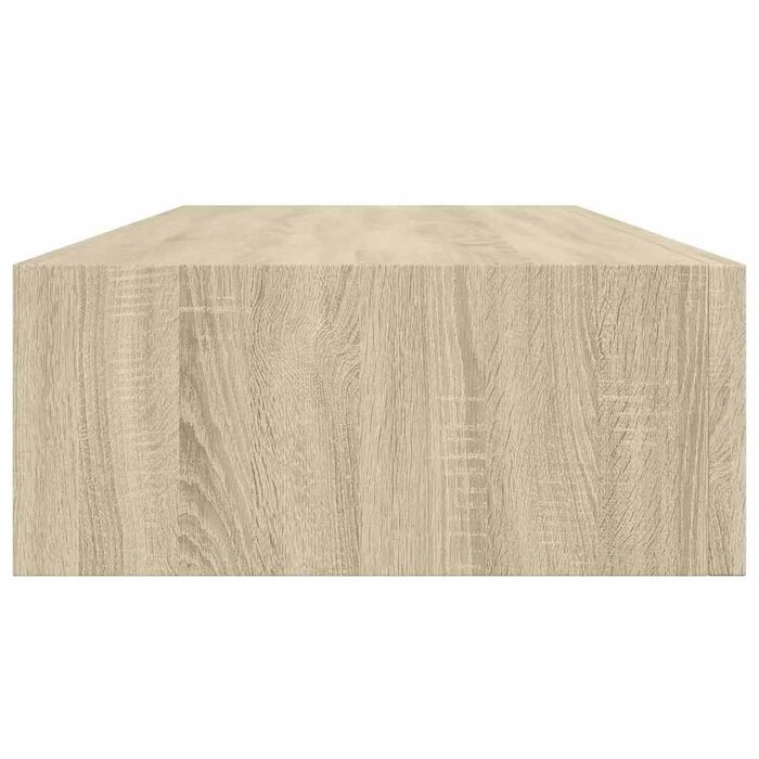Wandregal mit Schublade 2er-Set Eiche - bis zu 59,3% Rabatt im Outlet