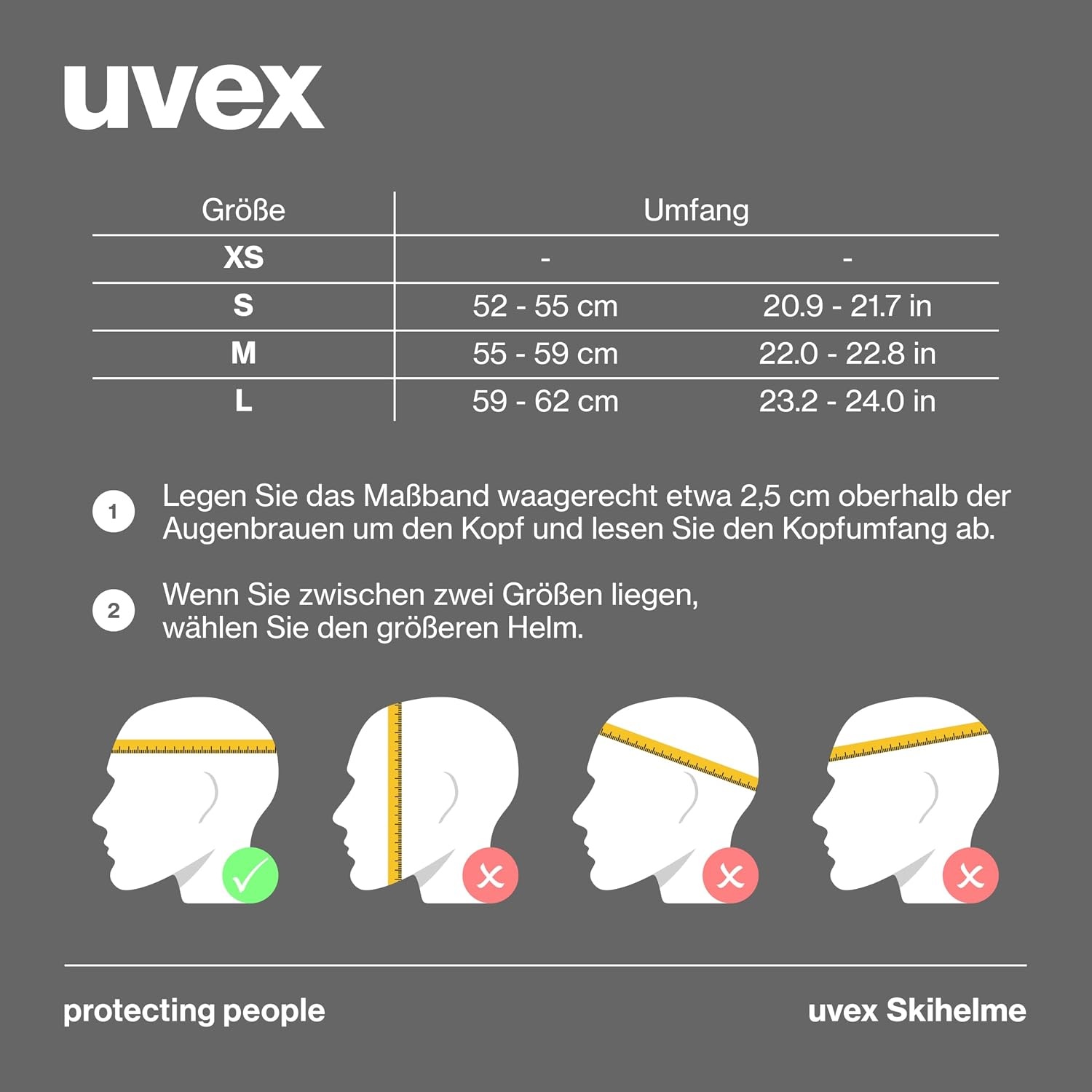 Skihelm für Damen & Herren - Schwarz - bis zu 58,9% günstiger