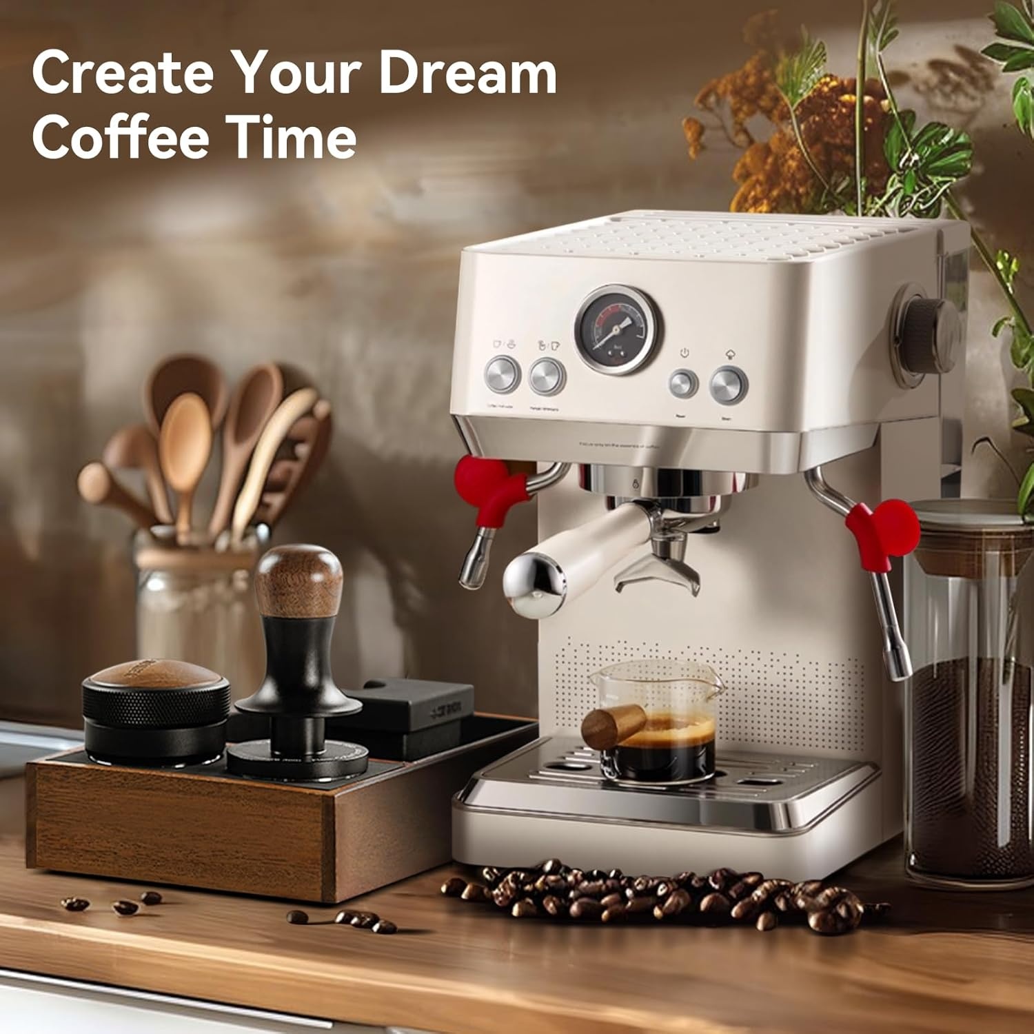 Präzisions-Espressotamper 54 mm mit Klick-Feedback - Sparen Sie bis zu 70%