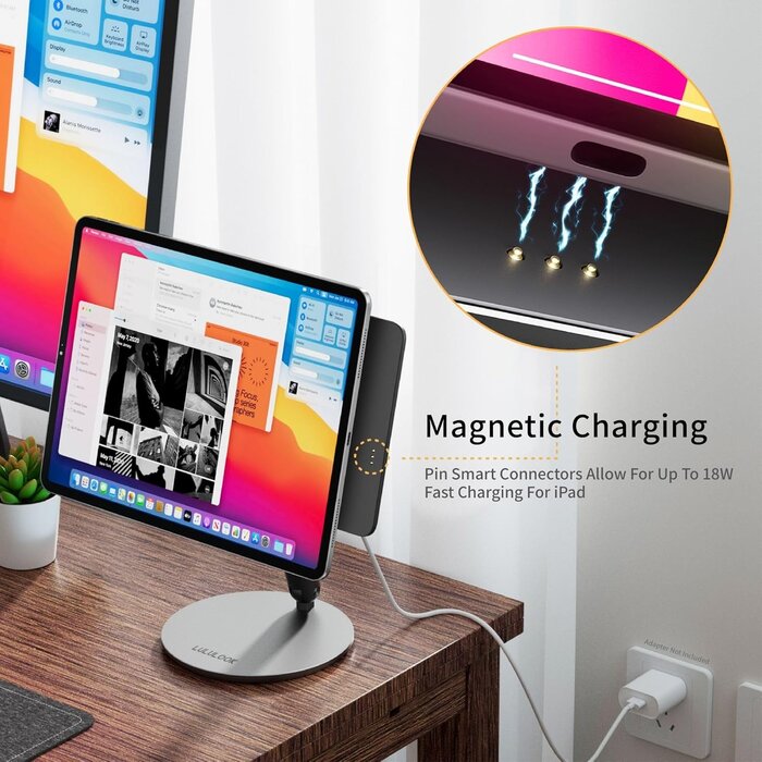 Magnetischer Ständer für iPad Pro 13" (2024) - 360° drehbar - bis zu 56,4% sparen