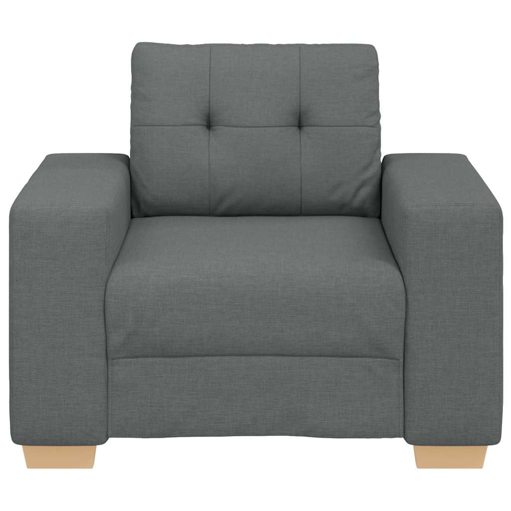 Vidaxl Moderner Sessel 60 cm Stoff Dunkelgrau - Outlet-Angebot mit bis zu 60% Rabatt