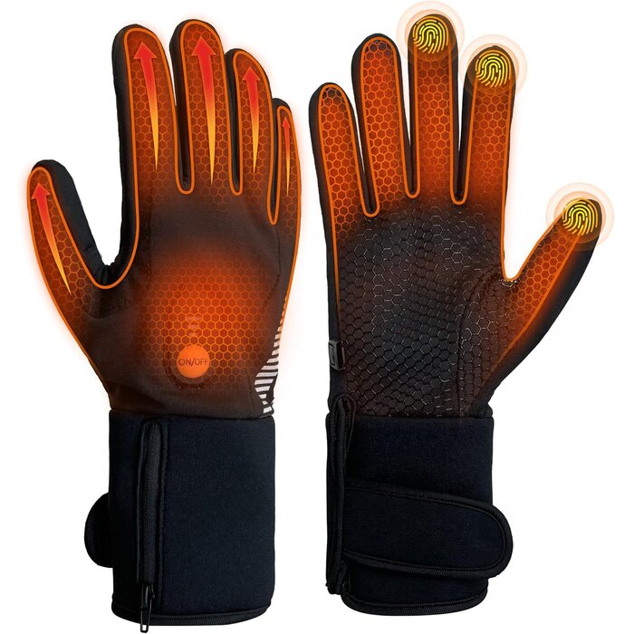 Beheizbare Handschuhe XS-S | Wiederaufladbar & Wasserdicht | Bis zu 76% Rabatt