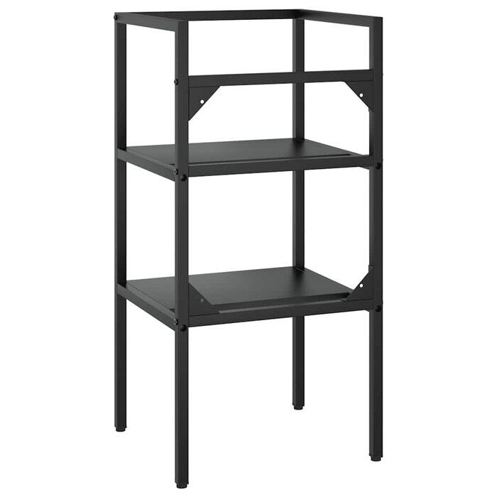 Vidaxl Waschtischgestell Eisen Schwarz 40x38x83 cm - bis zu 56,7% Rabatt