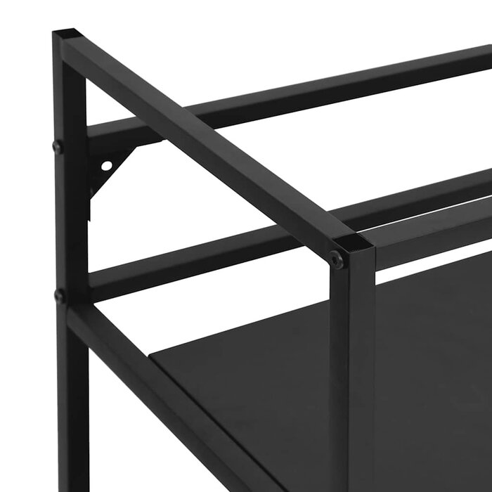 Vidaxl Waschtischgestell Eisen Schwarz 40x38x83 cm - bis zu 56,7% Rabatt