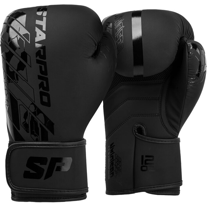 Boxhandschuhe 14 oz Mattschwarz - jetzt bis zu 72% günstiger im Outlet