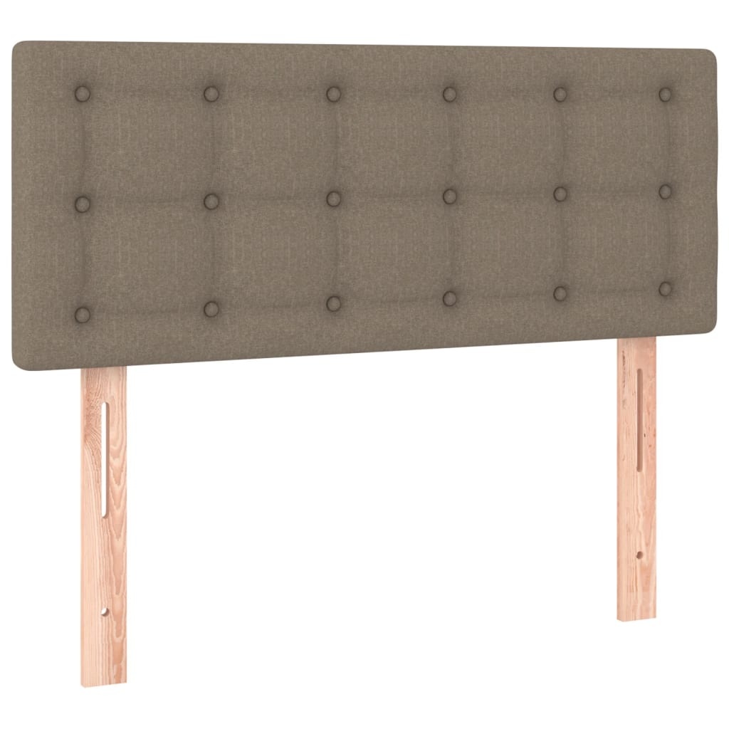 Vidaxl Stoff-Kopfteil für Bett 90 cm, Taupe - bis zu 61% Rabatt
