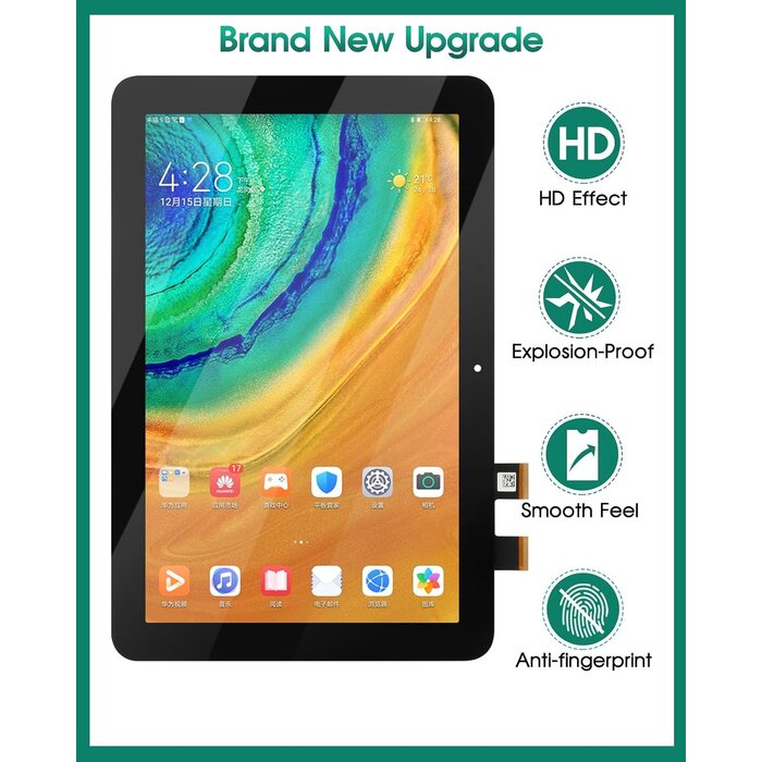 Ersatz-Display für Tablet - Schwarz - Jetzt bis zu 55,3 % Rabatt sichern