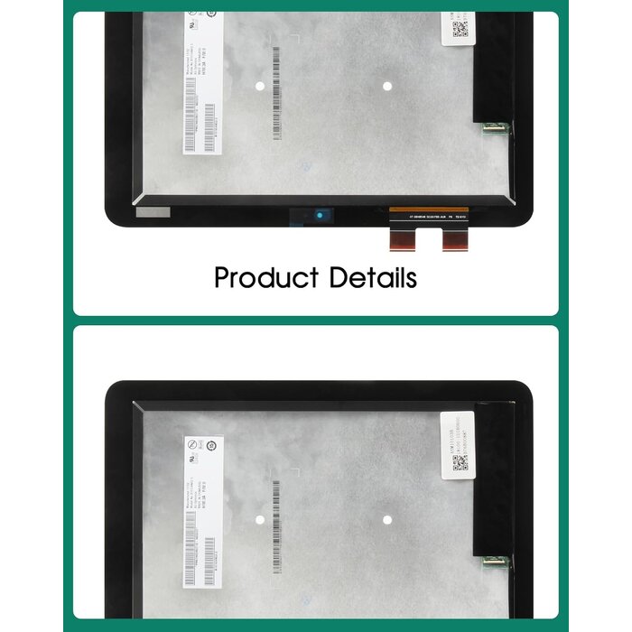 Ersatz-Display für Tablet - Schwarz - Jetzt bis zu 55,3 % Rabatt sichern