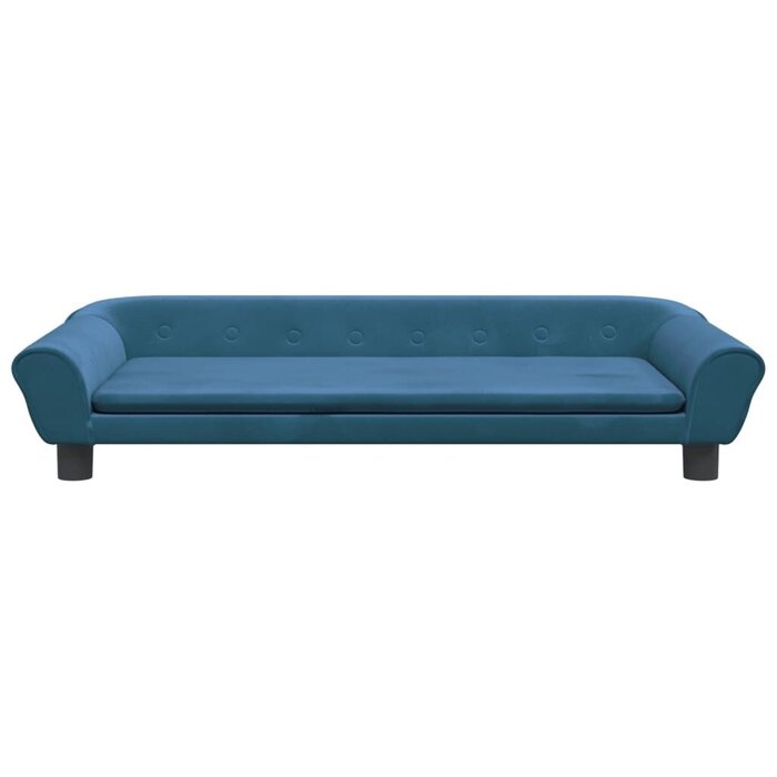 Vidaxl Kindersofa aus Samt in Blau - Jetzt bis zu 59,4% reduziert