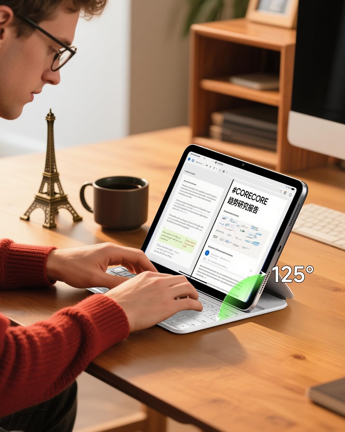 Hou Tastatur-Hülle für iPad 10. Gen, Italienisch, Weiß - Jetzt bis zu 75% Rabatt