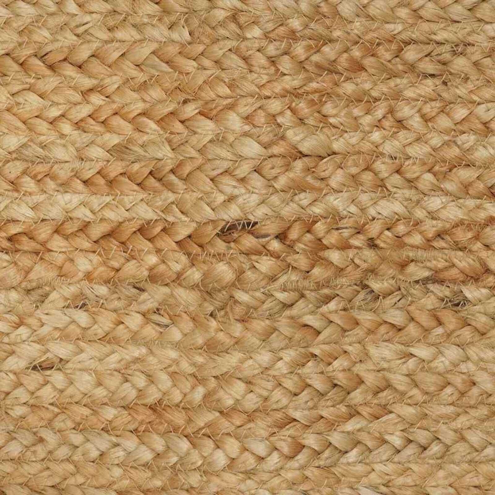Vidaxl Jute Teppich Beige 240x340 cm - Natürlicher Webteppich - bis zu 46,6% Rabatt