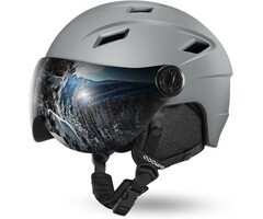 Skihelm mit Visier Größe S - Grau - Jetzt bis zu 67% Rabatt sichern