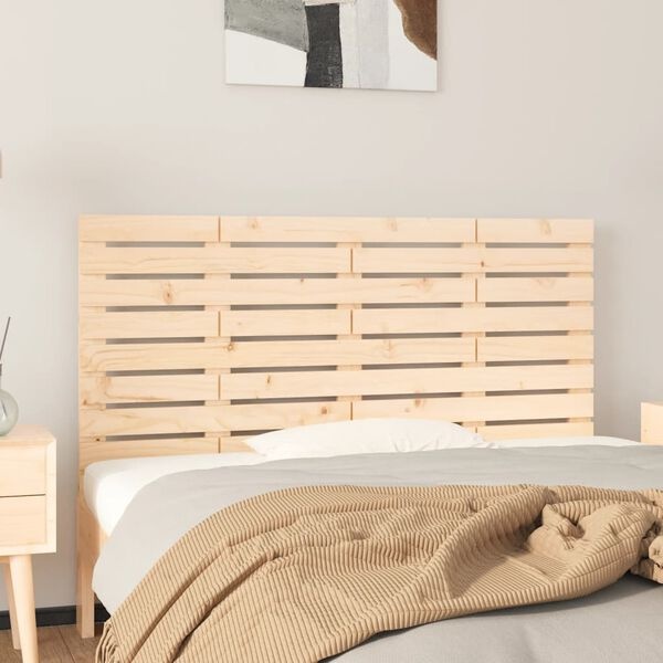 Vidaxl Wand-Kopfteil aus massivem Kiefernholz, 126x63 cm - Jetzt bis zu 71% sparen