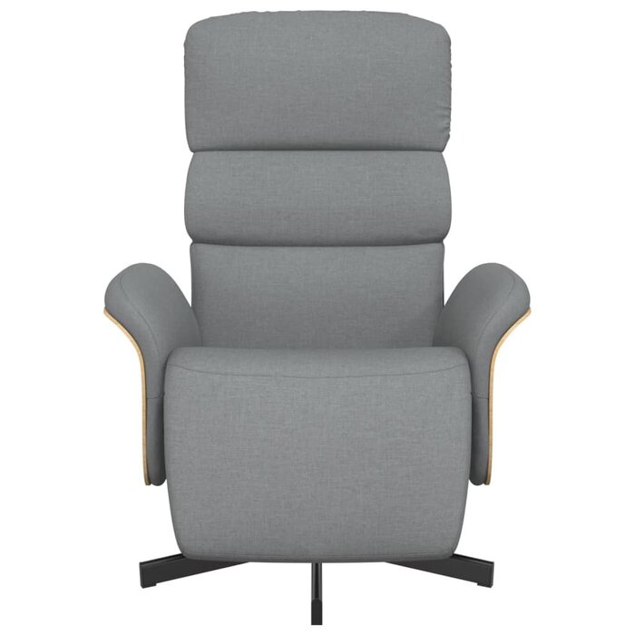 Vidaxl Verstellbarer Relaxsessel in Lichtgrau - Outlet-Angebot bis zu 56,3% Rabatt