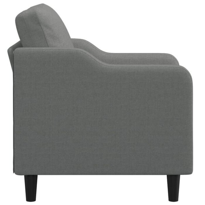 Vidaxl Moderner Sessel 60 cm Dunkelgrau - Jetzt bis zu 56 % sparen