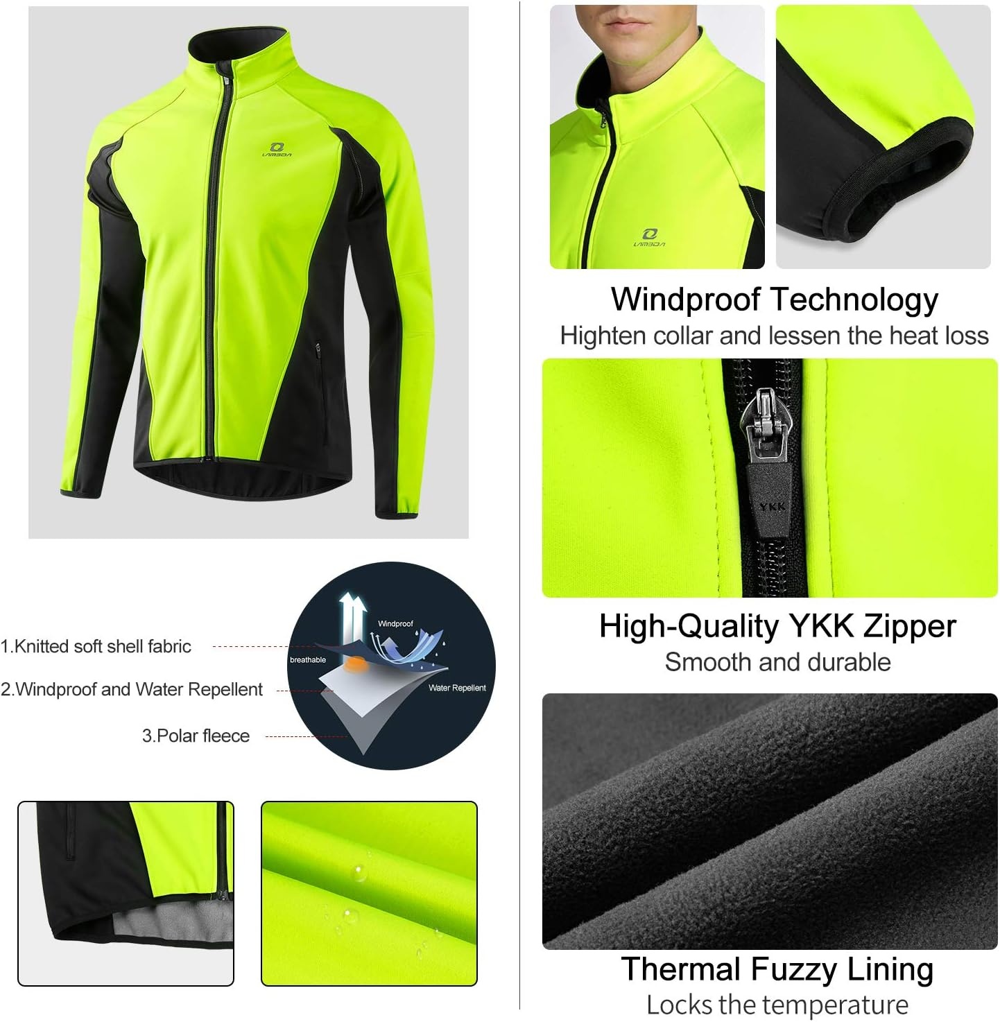Funktionelle Softshell-Fahrradjacke Herren - Winddicht bis zu 71% günstiger