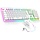 Kabelloses Gaming-Set Weiß AZERTY | Bis zu 53,6% Rabatt