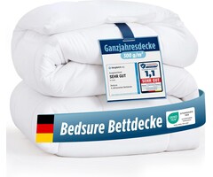 4-Jahreszeiten-Steppbett 135x200 cm - Mikrofaser - bis zu 57% Rabatt