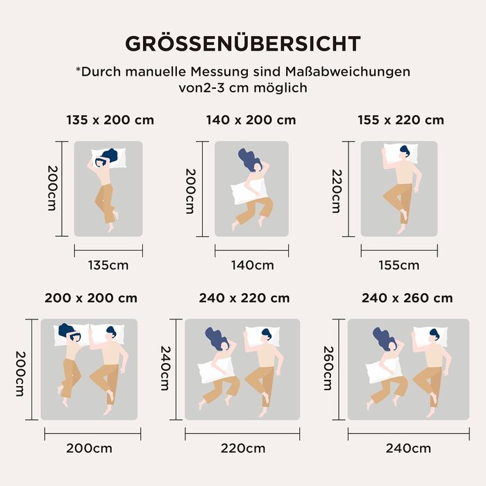 4-Jahreszeiten-Steppbett 135x200 cm - jetzt bis zu 48,9% günstiger