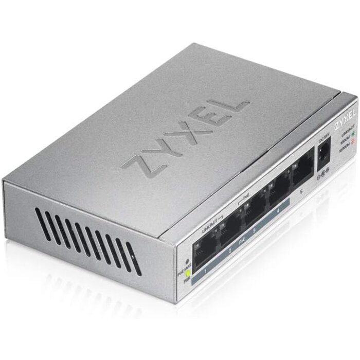 5-Port Gigabit-Switch mit 4x PoE+ - 60W Budget - Outlet bis zu 50,4% Rabatt