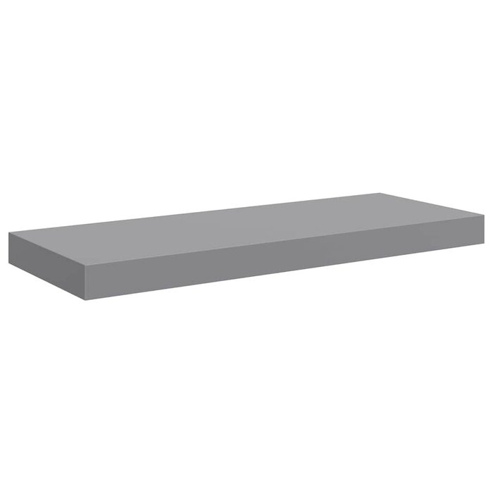 Vidaxl 4er Set Wandregale MDF Grau 60cm - Stylisch & bis zu 54% reduziert