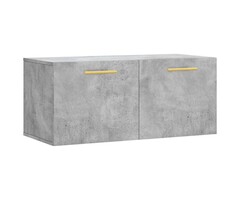 Vidaxl Moderner Wandschrank Betongrau 80x36,5cm - Jetzt bis zu 49,2% Rabatt sparen
