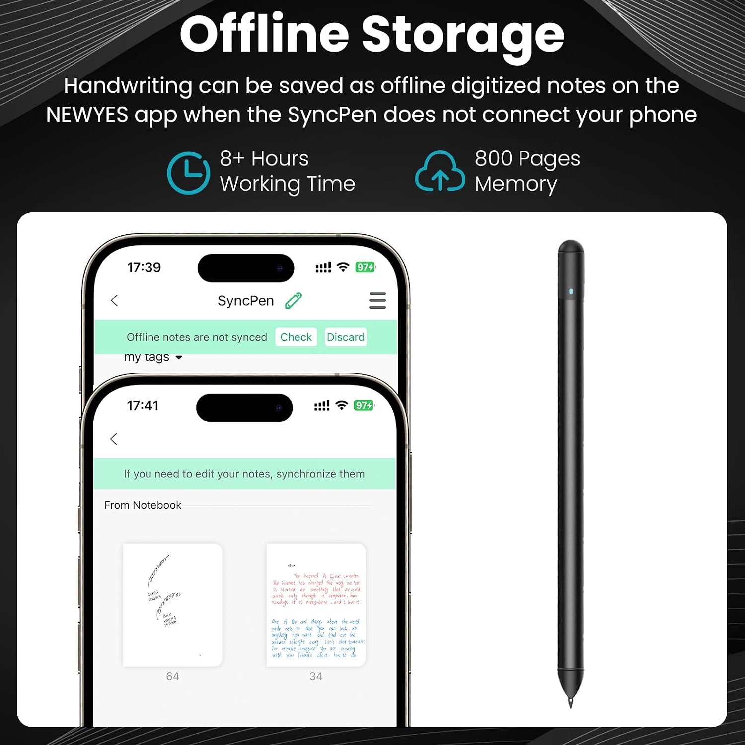 Digitales Stift-Set & LCD-Tablett: Notizen clever synchronisieren - bis zu 52,9% sparen