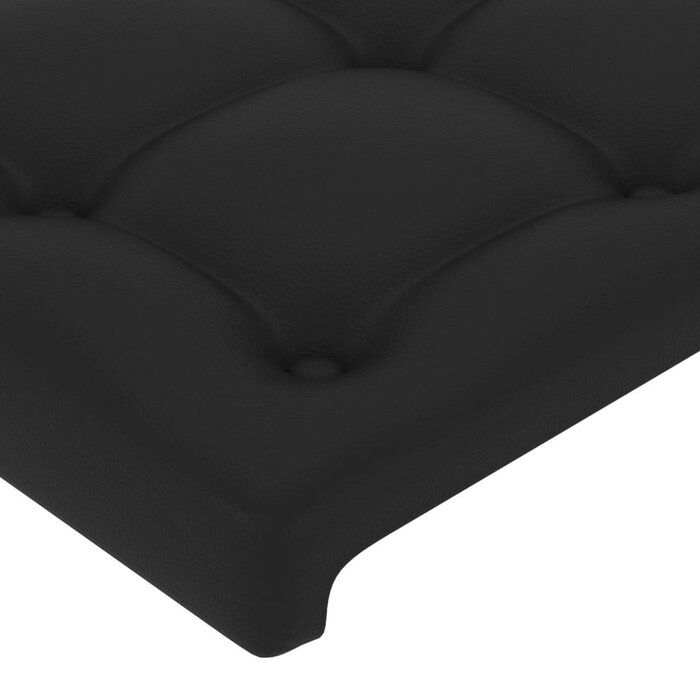 Vidaxl 2er Set Bettkopfteile 90x78/88 cm Schwarz - Jetzt bis zu 77% günstiger!