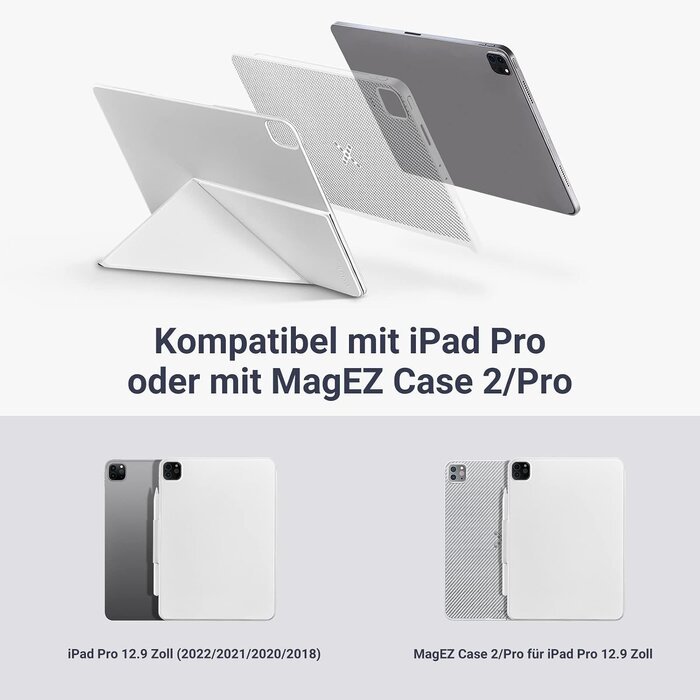 Schutzhülle für iPad Air 13" & Pro 12.9" - Weiß - Bis zu 41,3% Rabatt