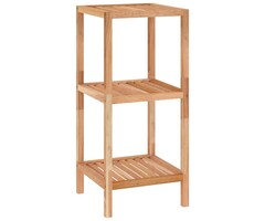Vidaxl Badezimmerregal aus Walnussholz 36x36x79 cm - Jetzt bis zu 50,7% Rabatt