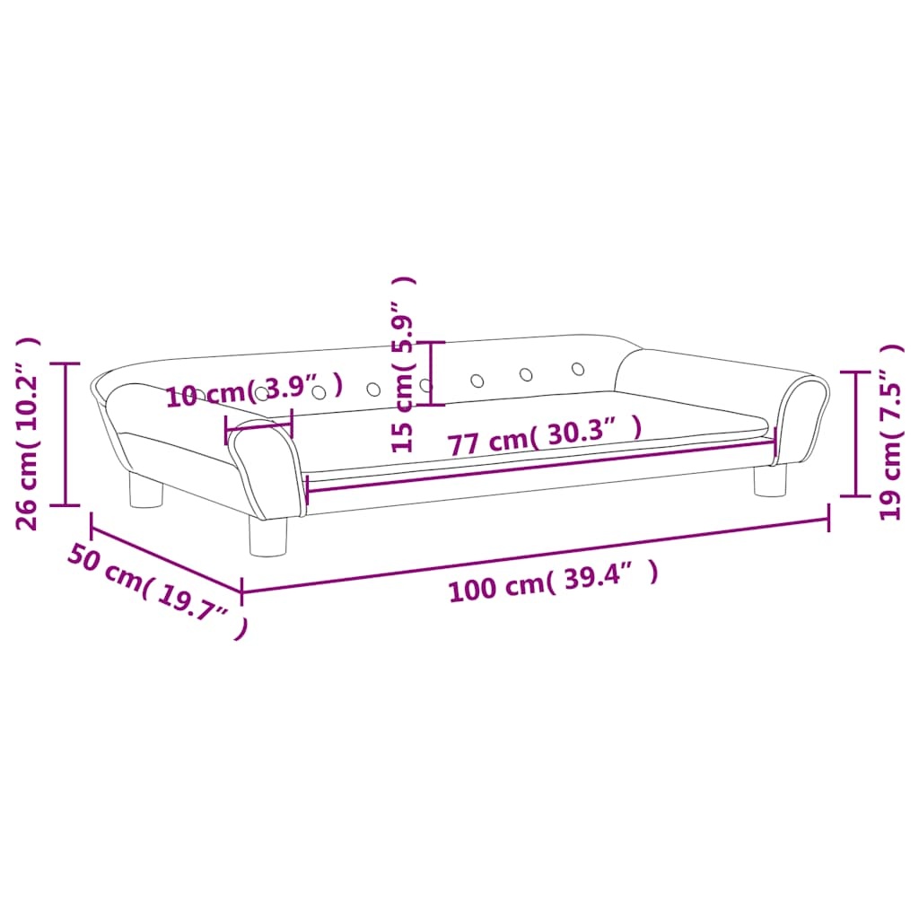 Vidaxl Kindersofa aus Samt in Braun - bis zu 73% Rabatt