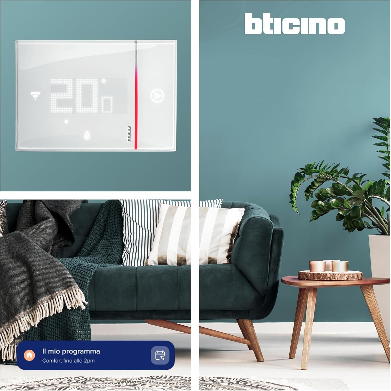 Smarter WLAN Thermostat für Heizung & Kühlung - bis zu 75% sparen!