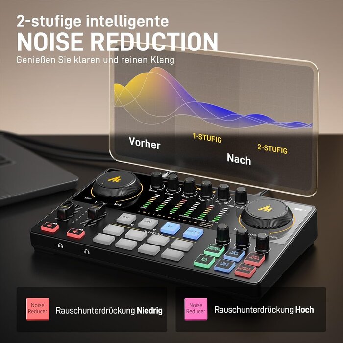 Podcast-Mischpult mit Audio-Interface - Jetzt bis zu 53% günstiger sichern!