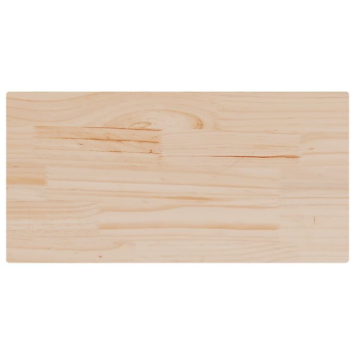 Vidaxl Massive Kiefernholz Tischplatten 90x45cm (2er-Set) - jetzt bis zu 53,3% sparen