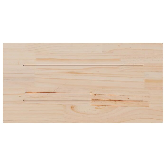 Vidaxl Massive Kiefernholz Tischplatten 90x45cm (2er-Set) - jetzt bis zu 53,3% sparen