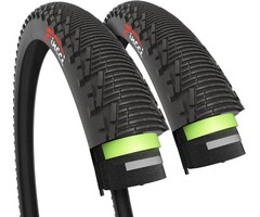 2er Set Fahrradreifen 26 Zoll Pannenschutz - Semi-Slick - bis zu 56% sparen