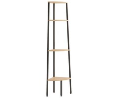 Vidaxl Eckregal mit 4 Ablagen 45,5x31,5x150 cm - Sparen Sie bis zu 58%