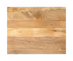 Vidaxl Tischplatte aus massivem Mangoholz 90x80cm - Outlet bis zu 58% reduziert