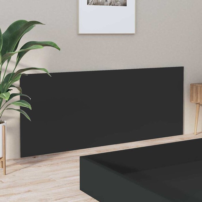 Vidaxl Modernes Bett-Kopfteil 200x80 cm, Schwarz - bis zu 80% Rabatt